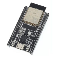 ESP32 microcontroller WiFi Bluetooth 38 pins ESP-WROOM-32D met CP2102 USB chip USB-micro